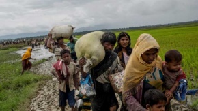 Myanmar'dan kaçan Müslümanlar