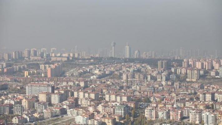 Başkent’in havası kirlilik sınırını iki kat aştı