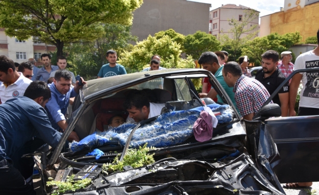 Kırıkkale'de zincirleme trafik kazası: 5 yaralı