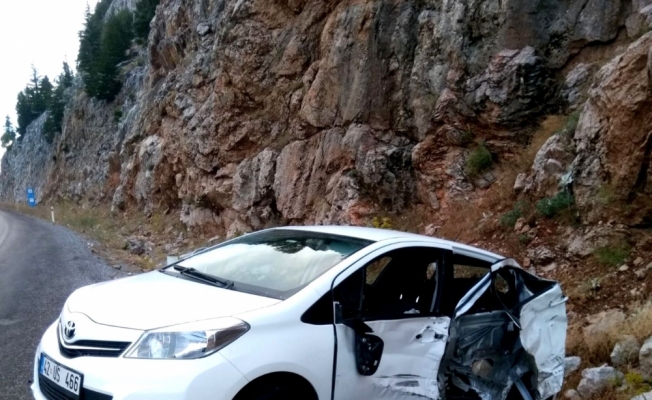 Seydişehir'de trafik kazası: 2 yaralı