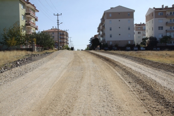 Çubuk'ta Yol Bakım Ve Onarım Çalışması