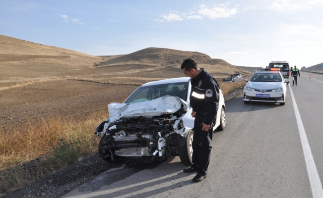 Yozgat'ta trafik kazası: 1 ölü, 1 yaralı