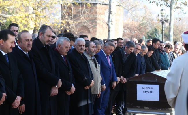 Başbakan Yıldırım cenaze törenine katıldı