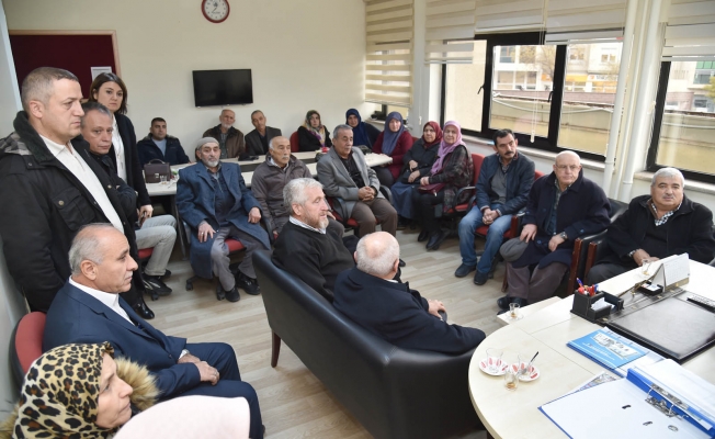 Veysel Tiryaki Altınpark Mahallesi sakinleriyle görüştü