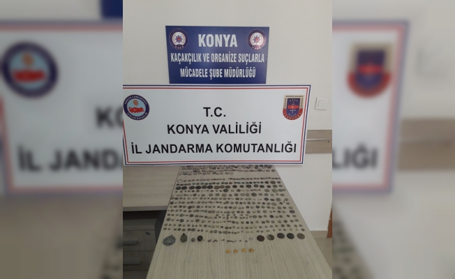 Konya'da tarihi eser operasyonu