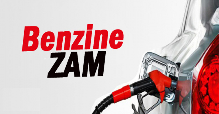 Benzine bir zam daha!