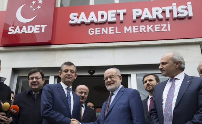 CHP'den Saadet Partisi'ne ziyaret