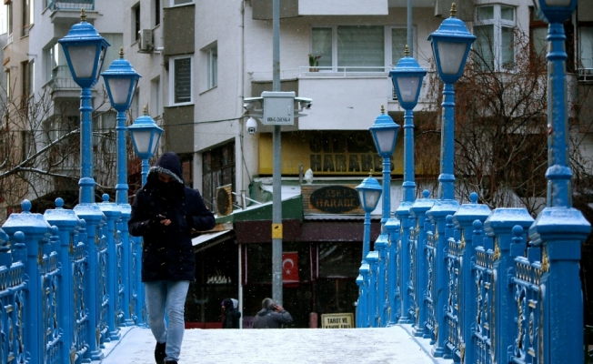 Eskişehir'de kar yağışı