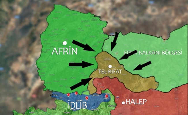 Türkiye Tel Rıfat'a operasyon başlattı!