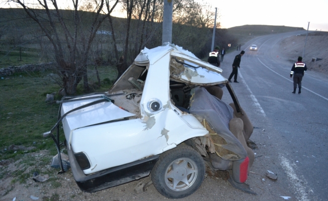 Aksaray'da trafik kazası: 2 yaralı