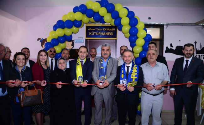 Ankaragücü taraftarının ismi kütüphanede yaşayacak