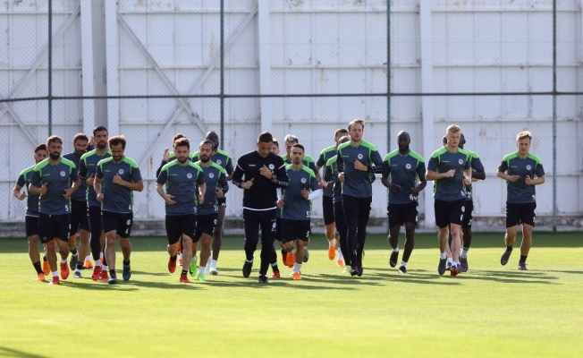 Atiker Konyaspor'da Kasımpaşa maçı hazırlıkları başladı