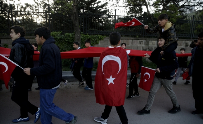 Başkentte 57. Alay Vefa Yürüyüşü