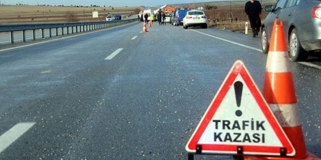 Başkentte trafik kazası