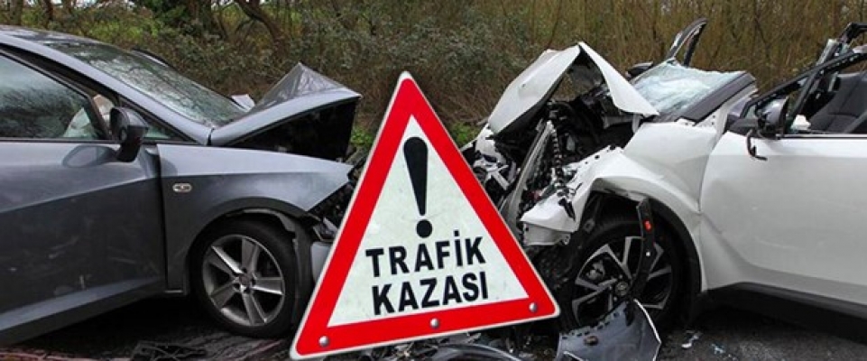 Doğum günü kutlamasından dönen çift trafik kazası kurbanı