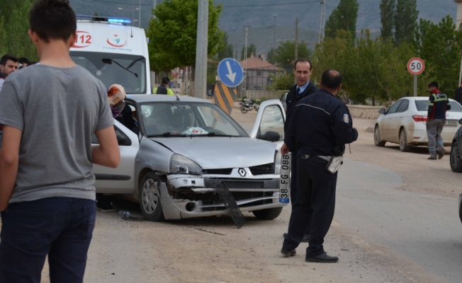 Kayseri'de trafik kazası: 5 yaralı