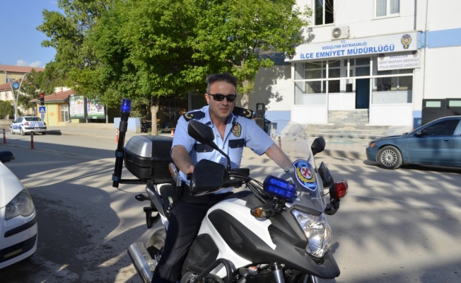 Boğazlıyan'da motosikletli polis timi göreve başladı