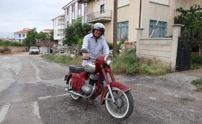 Gençlik tutkusu "motosiklet"in koleksiyonunu yapıyor