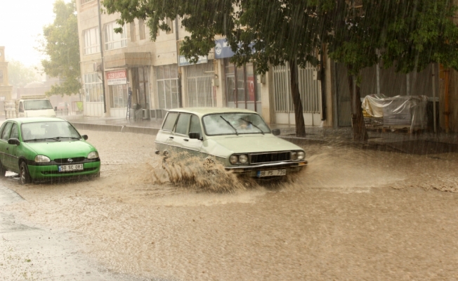 Kayseri'de sağanak