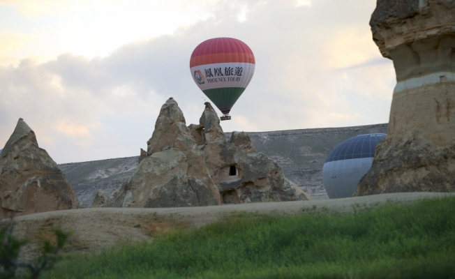 Sıcak hava balonları yeniden havalandı