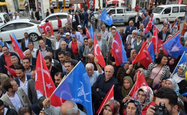 Cumhurbaşkanı Erdoğan'ın seçim kampanyasına destek