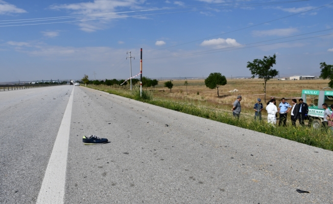 Konya'da otomobilin çarptığı yaya öldü