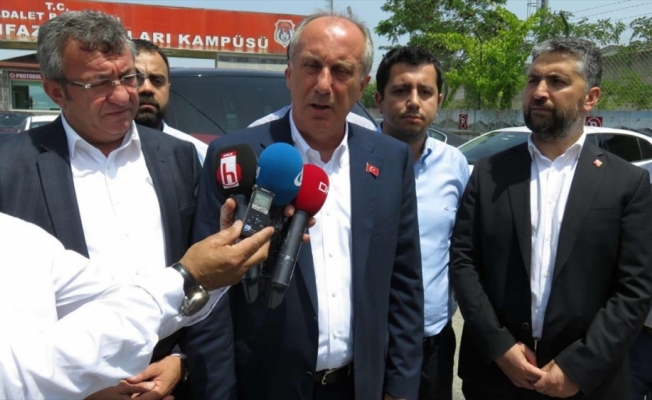 Muharrem İnce, Berberoğlu'nu ziyaret etti