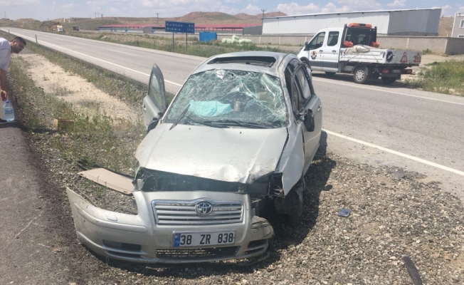 Yozgat'ta trafik kazası: 2 yaralı