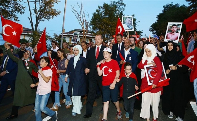 Cumhurbaşkanlığından '15 Temmuz' yürüyüşüne davet