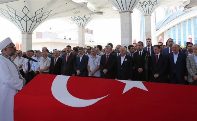 Şehit polis memuru Şahin son yolculuğuna uğurlandı