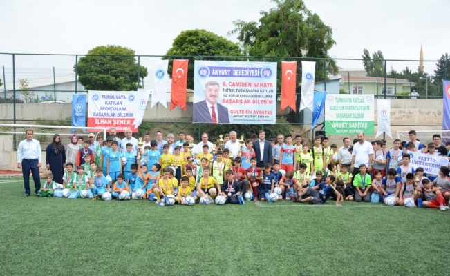 Akyurt'ta Camiden Sahaya Futbol Turnuvası