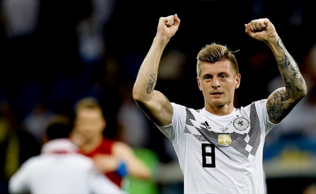 Almanya’da yılın futbolcusu Toni Kroos