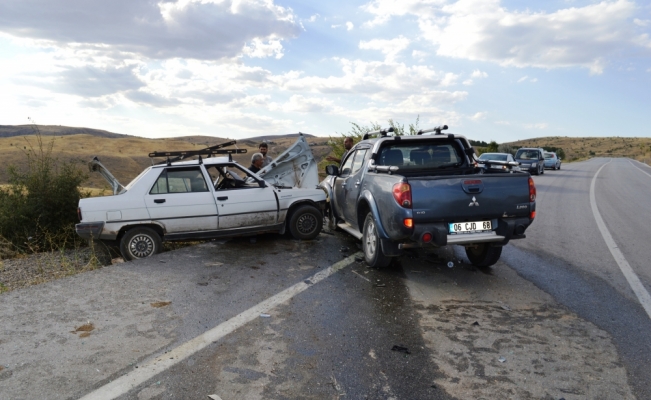 Çubuk’ta trafik kazası: 3 yaralı