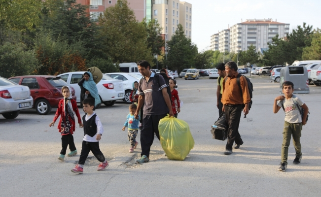 Göçmenlerin işlem yoğunluğu