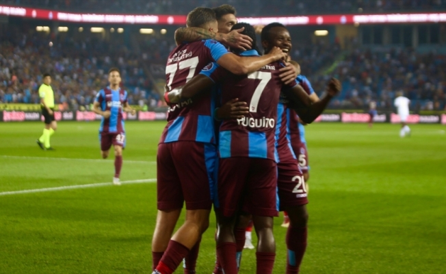 Trabzonspor 3 puanı 3 golle aldı