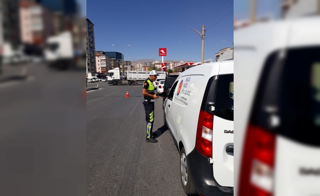 Niğde'de trafik uygulaması