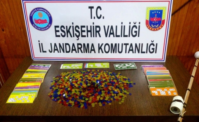 Eskişehir'de et lokantasına kumar operasyonu