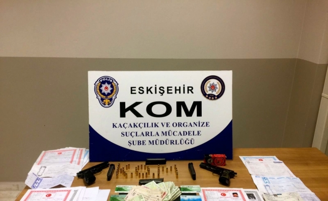 Eskişehir'de tefecilik operasyonu