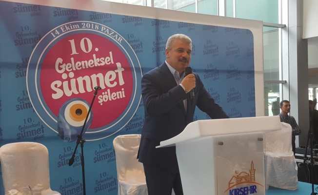 Kırşehir Belediyesinden toplu sünnet şöleni