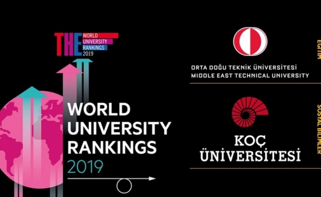 THE sıralamasında eğitimde ODTÜ, sosyal bilimlerde Koç Üniversitesi öne çıktı