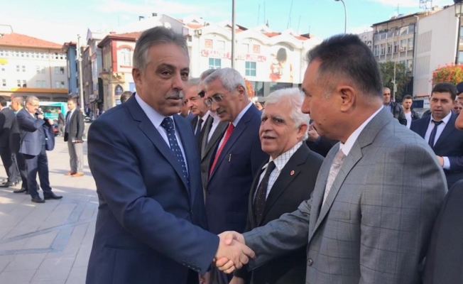 Konya Valisi Toprak, görevine başladı