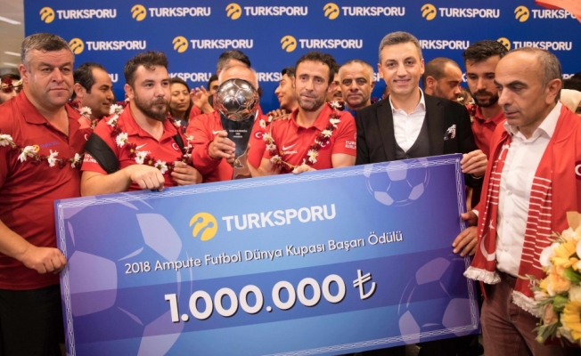 Turkcell’den Ampute Futbol Milli Takımı’na 1 milyon TL ödül