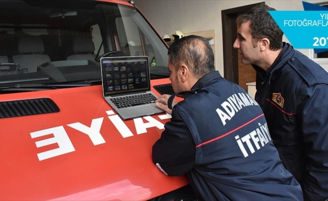 Adıyamanlı itfaiye ekiplerinin tercihi 'Ali Dede ve kedisi' oldu