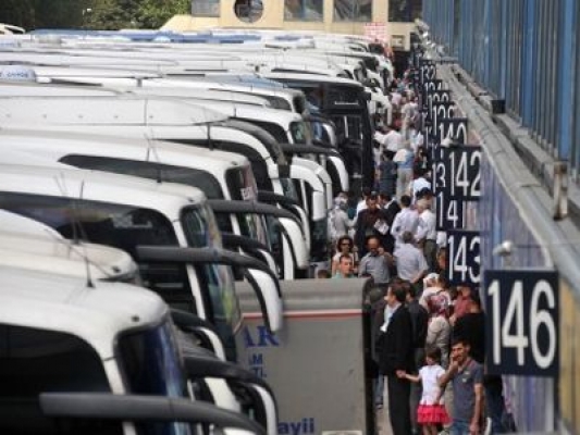 AŞTİ'de yılbaşı yoğunluğu