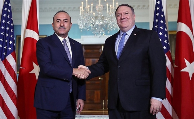 Bakan Çavuşoğlu ile Pompeo Suriye'yi görüştü