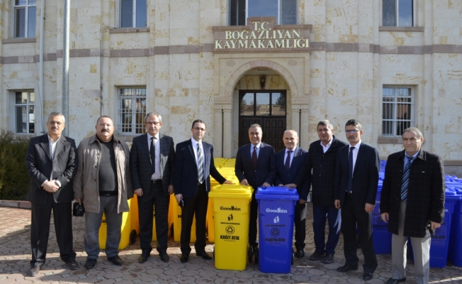 Boğazlıyan'da Sıfır Atık Projesi'ne destek