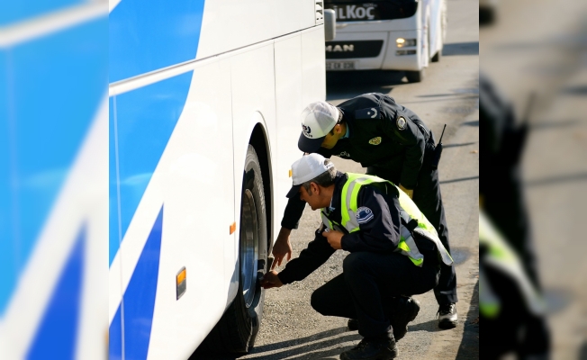 Eskişehir'de zorunlu kış lastiği denetimi