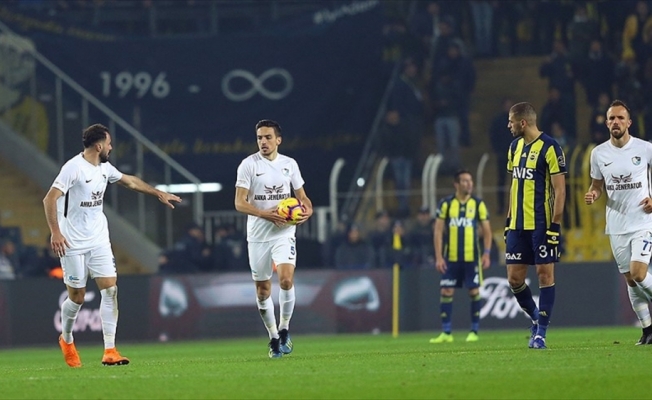 Fenerbahçe 'kötü' rekorlarına devam ediyor