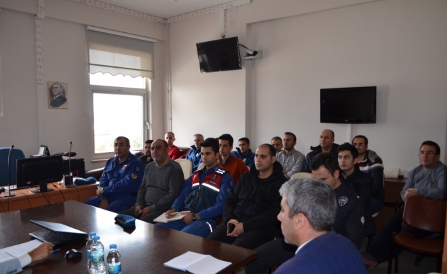 Ilgın'da adli kolluk koordinasyon toplantısı düzenlendi