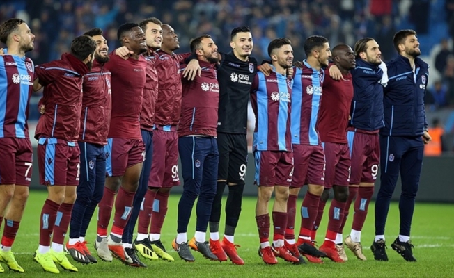 Trabzonspor sezonun ilk yarısını iyi bitirdi